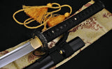 1060 High Carbon Steel Japanese Samurai Battle Ready Dragon Sword #219 - Handmade Swords Expert