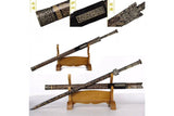 Chinese Han Dynasty Sword Traditional Handmade Black Blade - Handmade Swords Expert