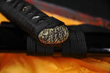 21" High Quality Japanese Sword Tanto Clay Tempered Full Tang Blade - Handmade Swords Expert
