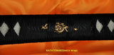 Fully Hand Forged Japanese Samurai Sword Katana Kobuse Blade RaySkin Wrapped Saya - Handmade Swords Expert
