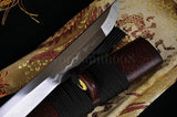 Japanese Samurai Katana Dragon Sword Clay Tempered Engraved Blade - Handmade Swords Expert
