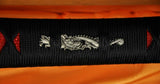 Japanese Samurai Katana Dragon Sword Clay Tempered Engraved Blade - Handmade Swords Expert