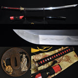 Authentic Hand Forged Folded Steel Blade Japanese Samurai Sword Katana - Handmade Swords Expert