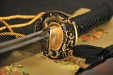 41"Hand Forged Japanese Samurai Dragon Sword Katana Folded Steel Full Tang Blade - Handmade Swords Expert