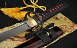 31" Authentic Japanese Samurai Sword Wakizashil Katana Full Tang Blade - Handmade Swords Expert