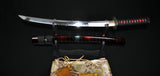 31" Handmade Japanese Samurai Wakizashi Sword Tempered Forged - Handmade Swords Expert