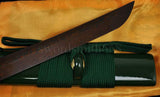 High Quality Japanese Samurai Katana Practise Sword Black&red Foldedsteel Blade - Handmade Swords Expert