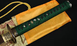 High Quality Japanese Samurai Katana Practise Sword Black&red Foldedsteel Blade - Handmade Swords Expert