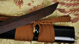 Folded Steel Full Tang Blade Japanese Samurai Katana Authentic Sword - Handmade Swords Expert
